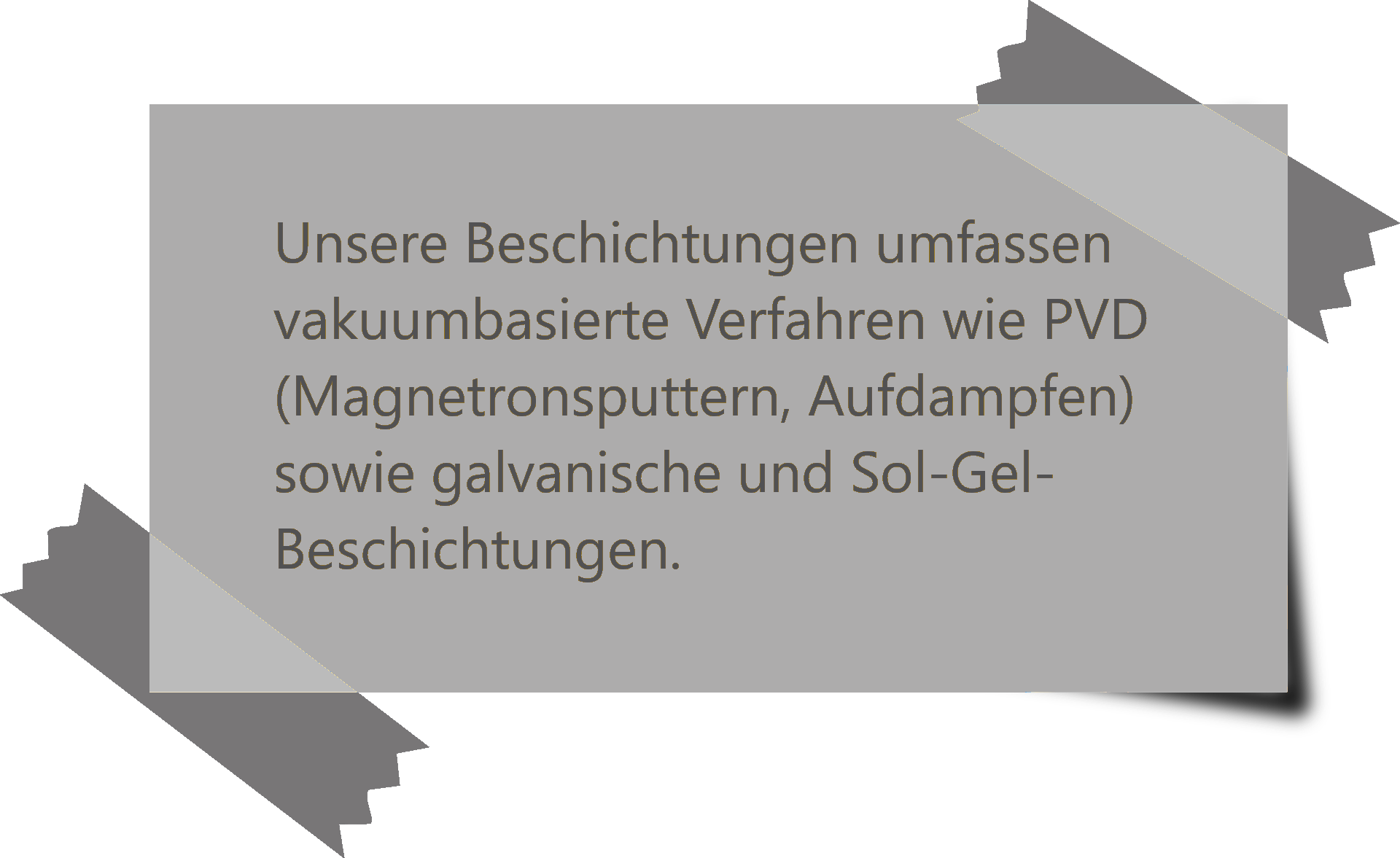 Limedion beschichtet mit PVD, galvanisch oder Sol-Gel